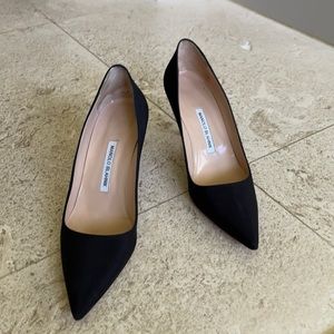 Manolo Blahnik black heels